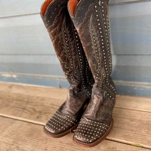 Dan Post Studded Fashion Boots